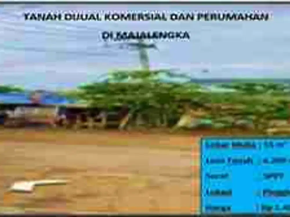 Tanah komersial dan pemukiman majalengka