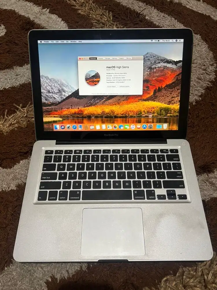Macbook pro i5 8/500gb 2011 a1278