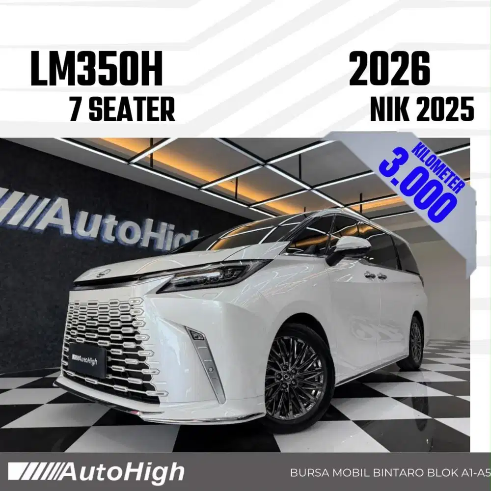 DP10% [Km3.000] LM350h Hybrid 2025 White / LM350 Reg 2024 #AUTOHIGH