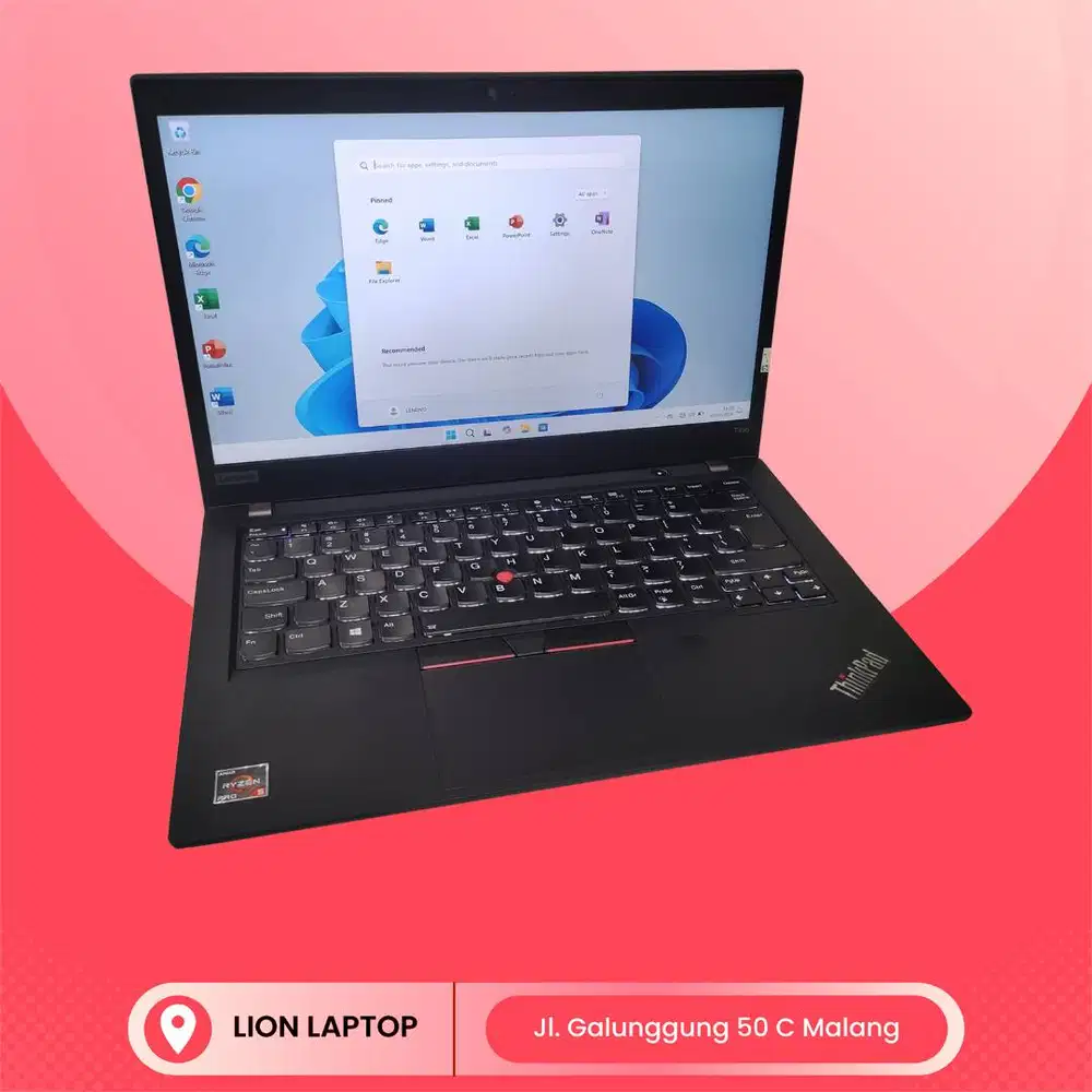 RAM 16GB AMD Ryzen 5 PRO VGA 2GB Lenovo Thinkpad T495 [10|09]