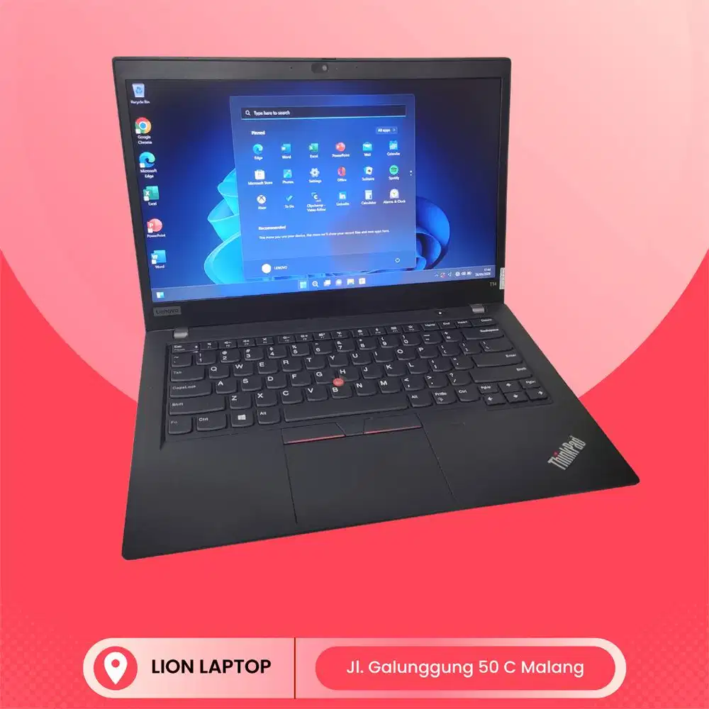 RAM 16GB Core i5 Gen 10 SSD 256GB Lenovo Thinkpad T14 gen 1 [10|09]