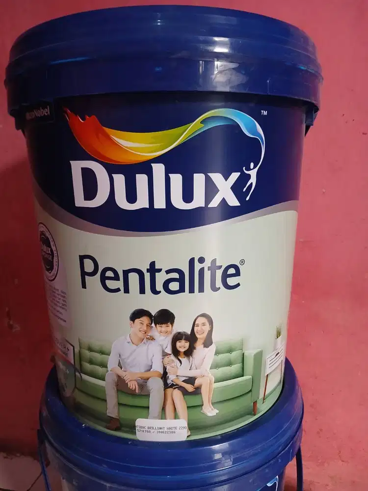 Di jual Cat tembok Dulux Pentalite putih 20 Liter