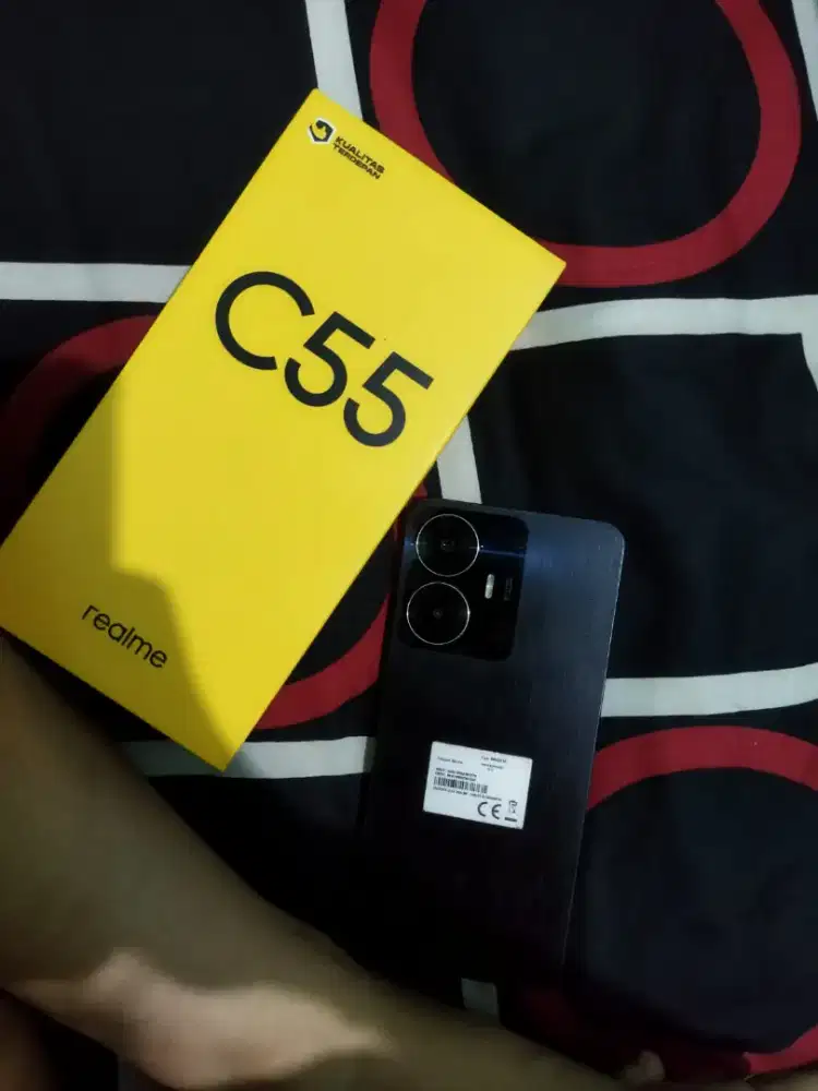 JUAL SANTAI REALME C55 RAM 6+8 internal 128