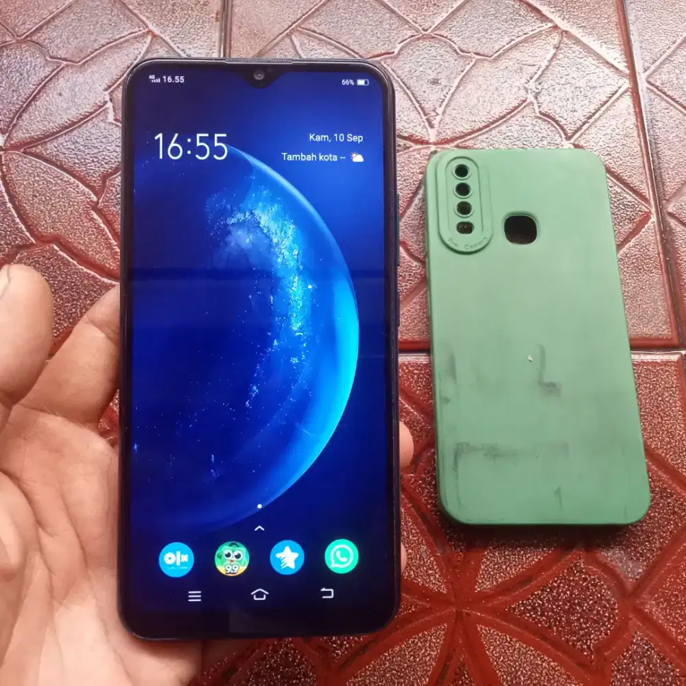 Vivo Y12 (Os.11, RAM 3GB/32GB, Bat 5000mAh) Normal ada minus