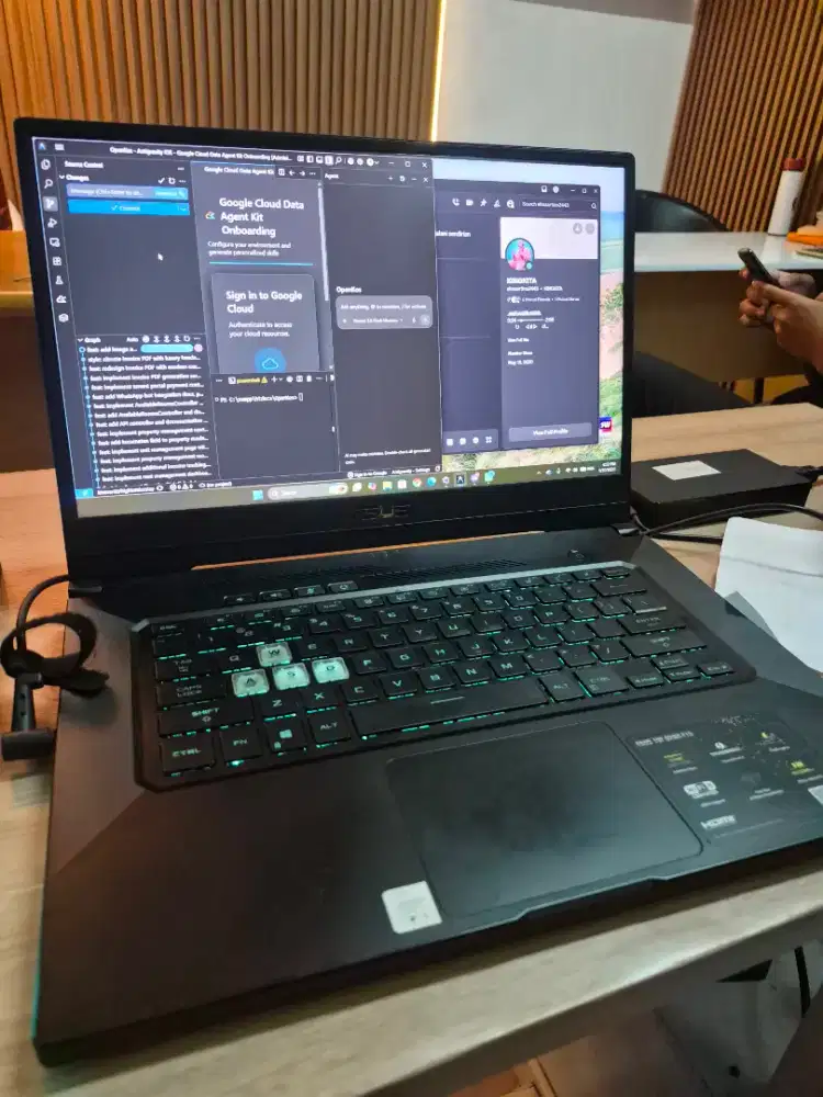 Dijual ASUS TUF F15  Gaming i7 rtx 3060