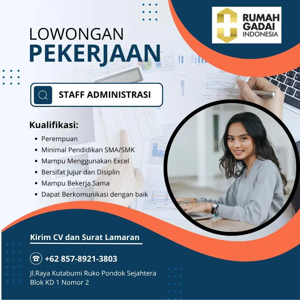 Lowongan Kerja Staff Administrasi