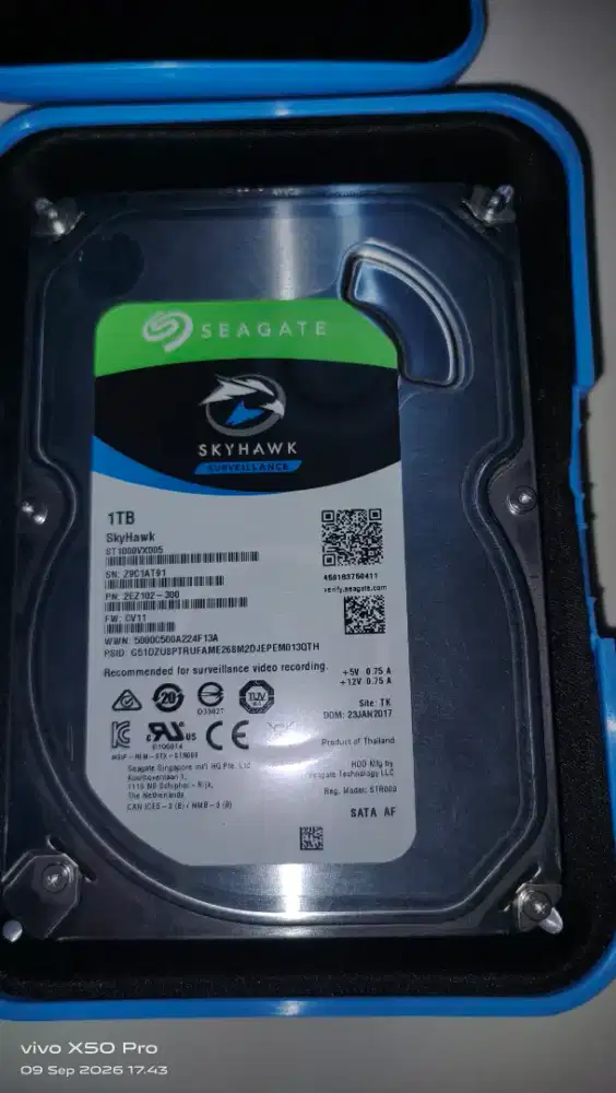 Harddisk khusus recorder CCTV 1000GB