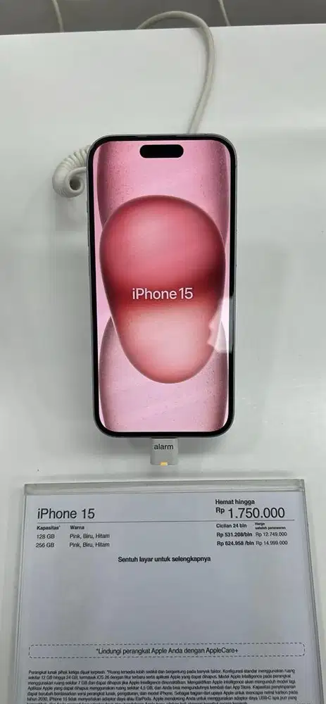 iphone 15 basic 128gb bisa melayani crediit