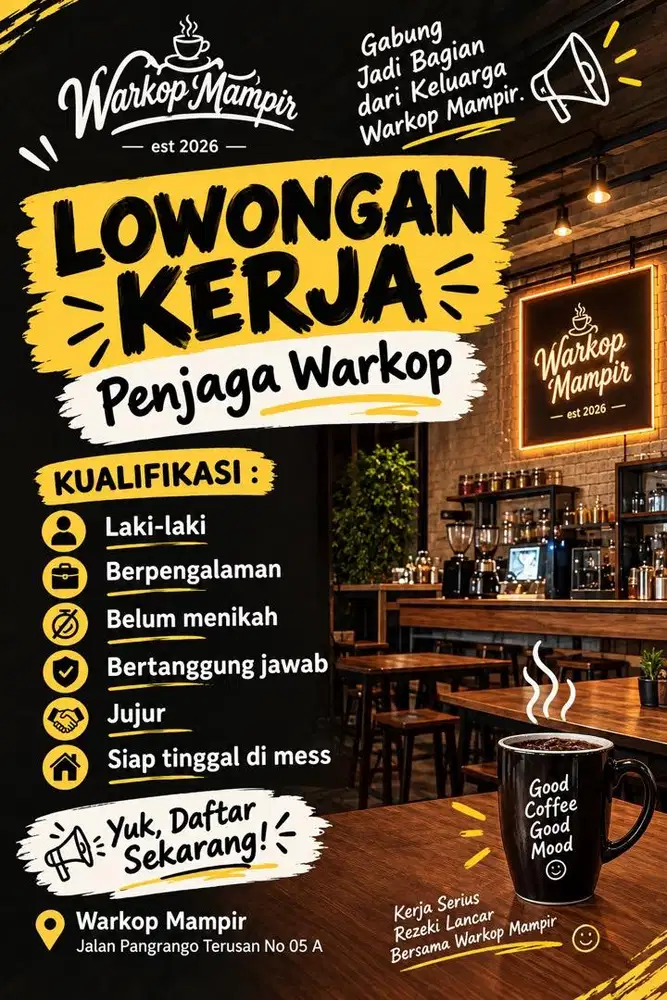 Barista / waitress