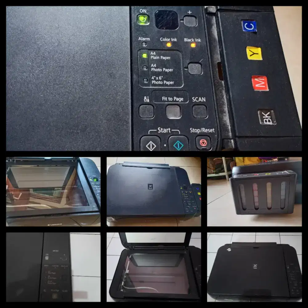 Printer canon mp 287 ( minuss )