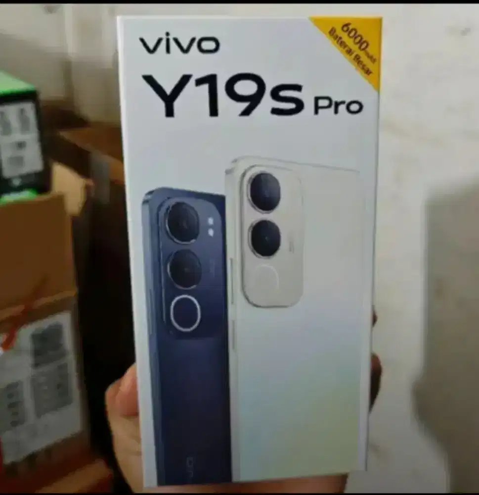 VIVO Y19s Pro 4/64 - 6/128 BNIB Garansi Resmi Indonesia