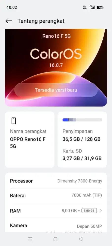 Oppo  Reno 16F 5G