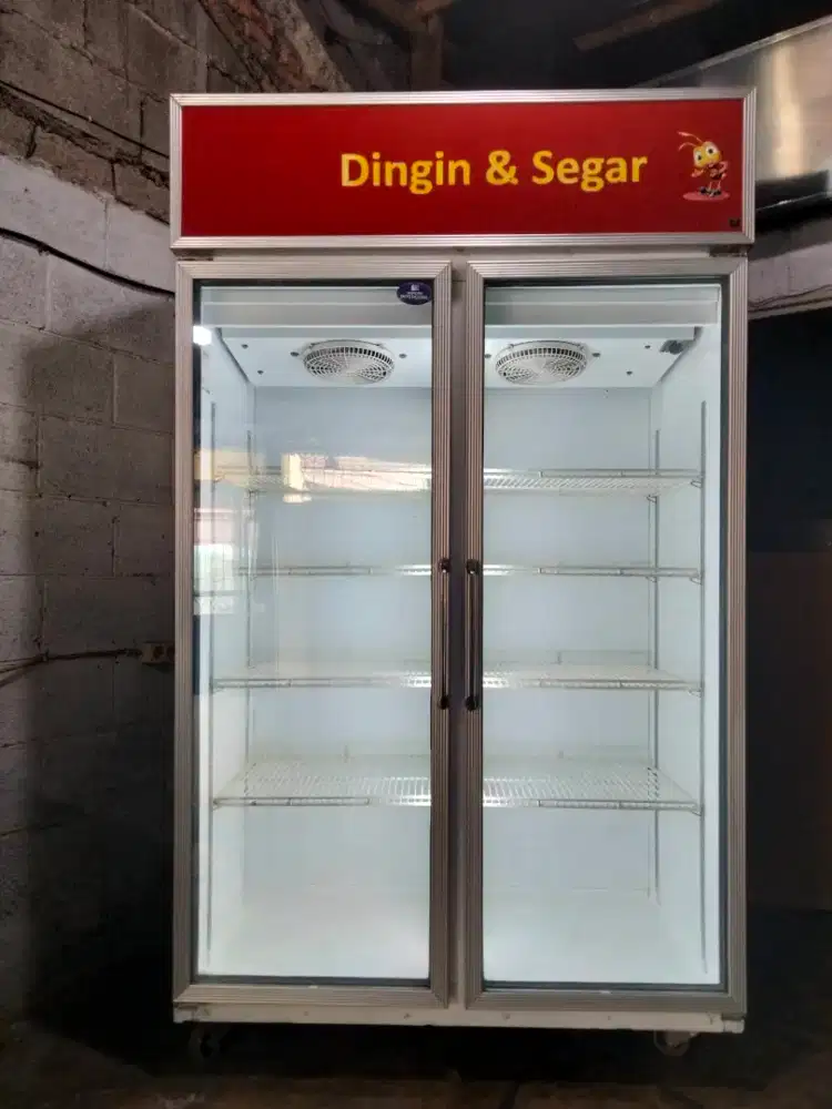 SHOWCASE 2PINTU 1000LITER
