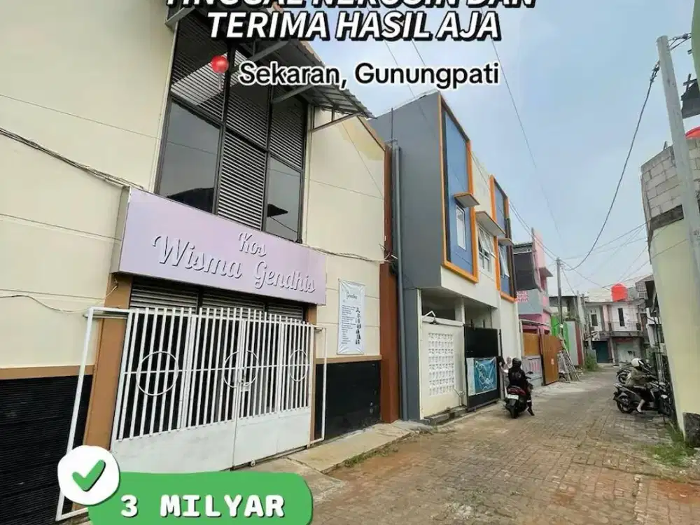 KOST AKTIF BELAKANG PAS KAMPUS FAKULTAS TEKNIK UNNES SELALU FULL PENGHUNI