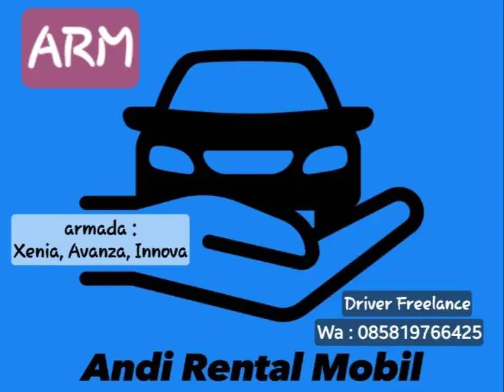 Rental mobil dan supir freelance