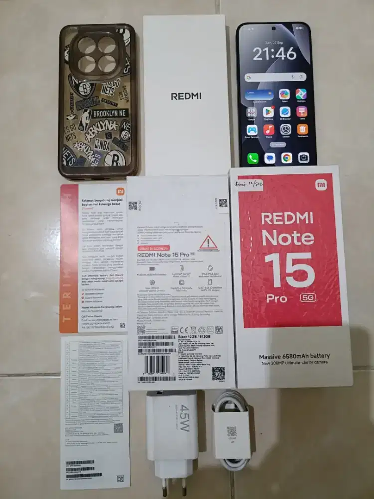 Redmi note 15 pro 5G ram 12/512