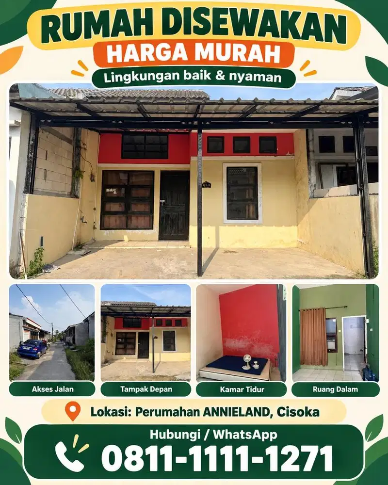 SEWA RUMAH ANNIELAND
