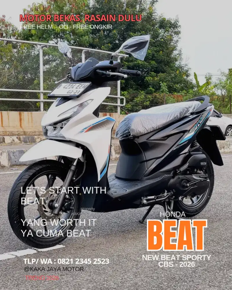 BEAT FI SPORTY CBS 2026 ISTIMEWA,MULUS