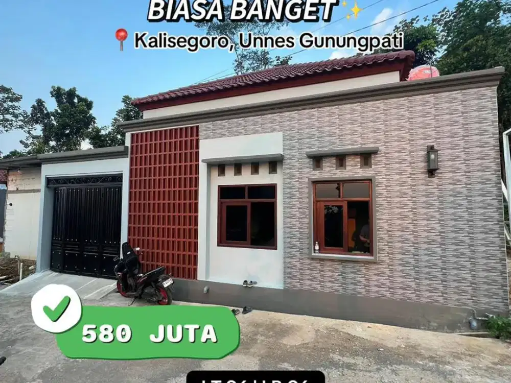 RUMAHNYA CANTIK ESTETIK DEKAT KAMPUS UNNES SEMARANG!