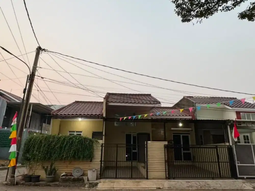 Rumah LT 124 Terawat 14 Menit ke Terminal Gedoran Dibantub KPR J-55279