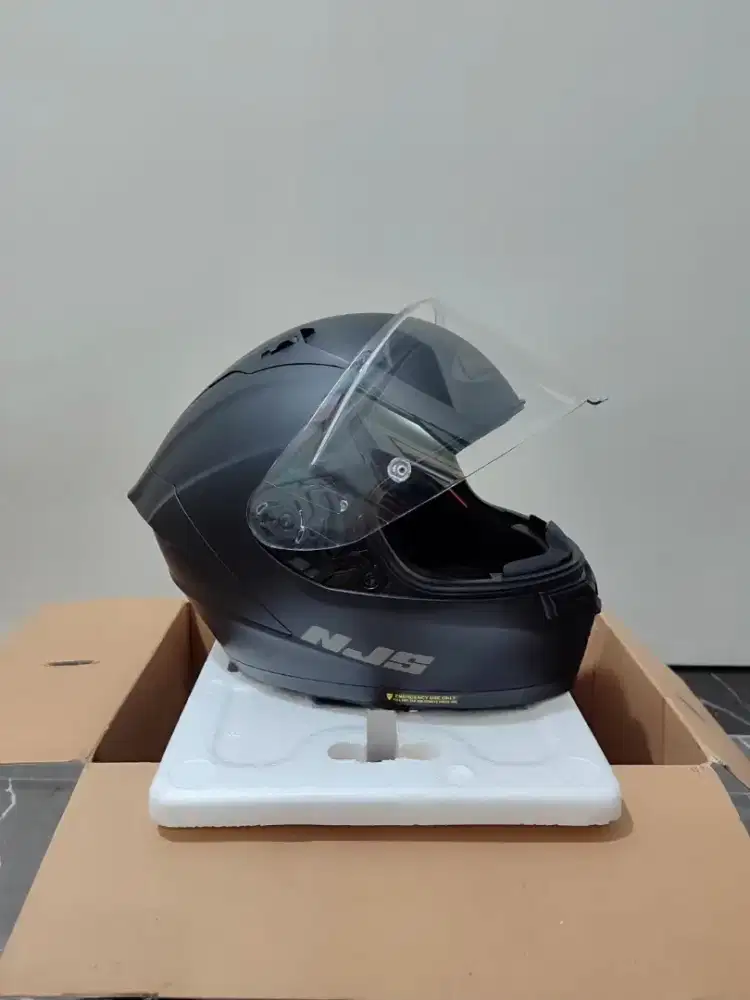 HELM JNS ZX1R HITAM DOFF