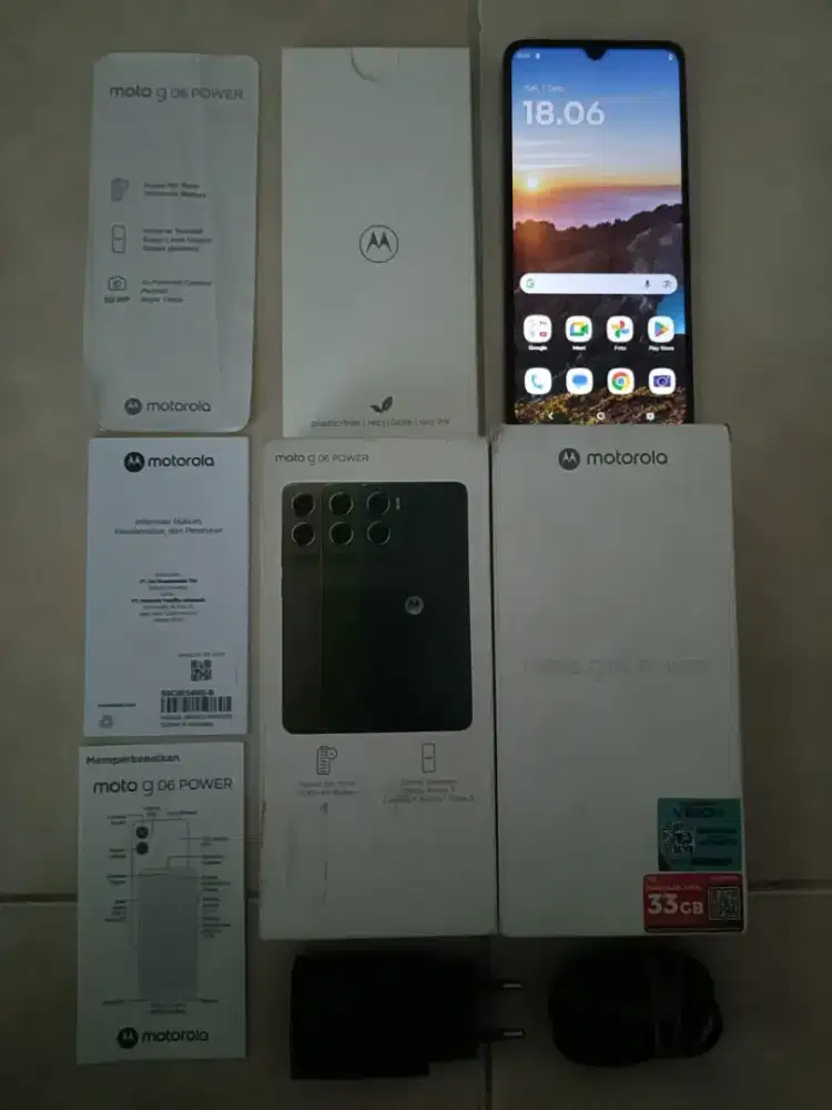 Motorola G06 power seperti baru 8/128