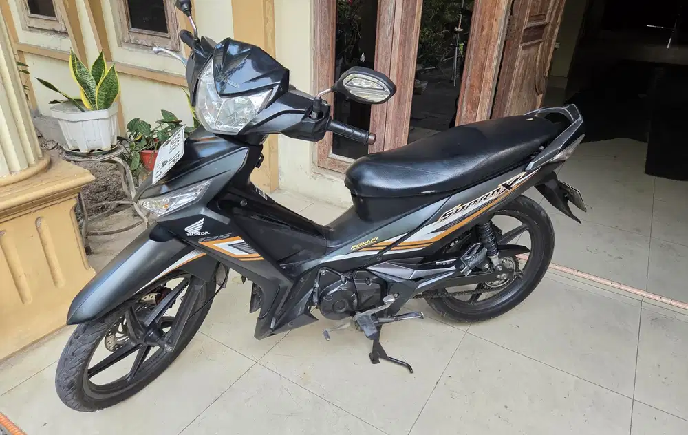 Supra 125 hitam cw injeksi bantul pajak baru gbm
