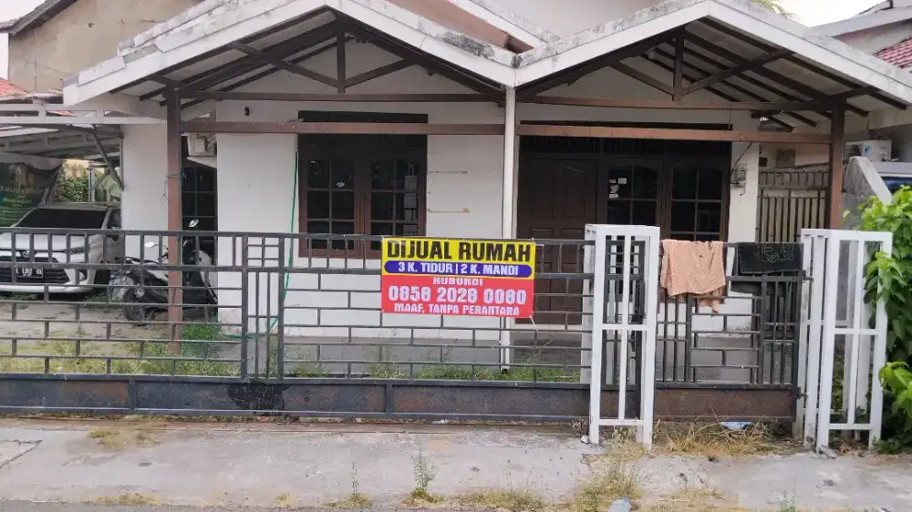 Rumah minimalis dekat jalan raya dan jembatan cemara sei andai