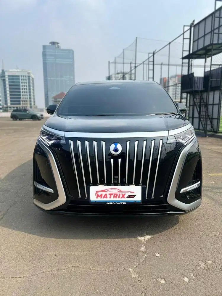 BYD Denza D9 2026 nik 2025 black on brown