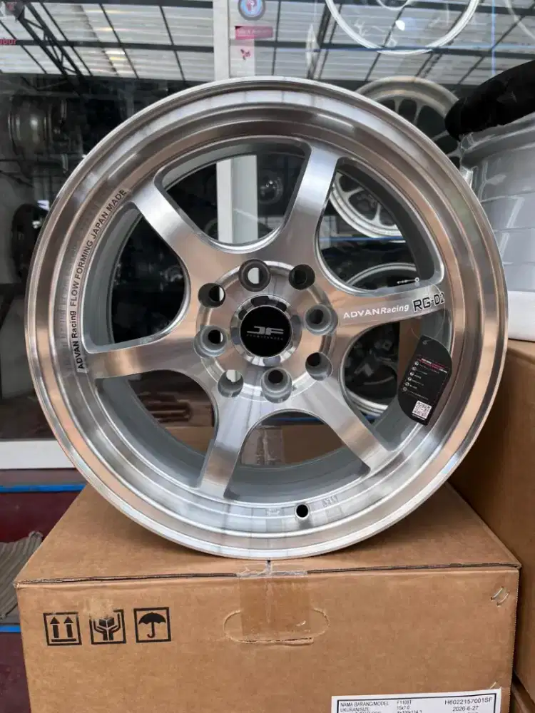 Advan rgd2 ring 15x7 pcd 4x100/114,3 ET 41 full mirror 4pcs