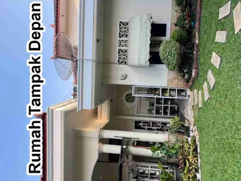 RUMAH MEWAH CISALAK PASAR CIMANGGIS DEPOK SHM MEMILIKI HALAMAN LUAS RAPI SIAP HUNI