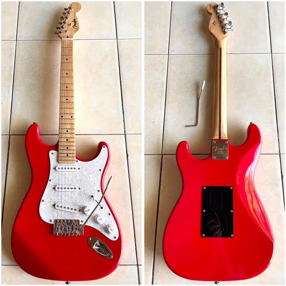 Gitar Elektrik Fender Stratocaster Squier StingeR Kowe Strato Legacy