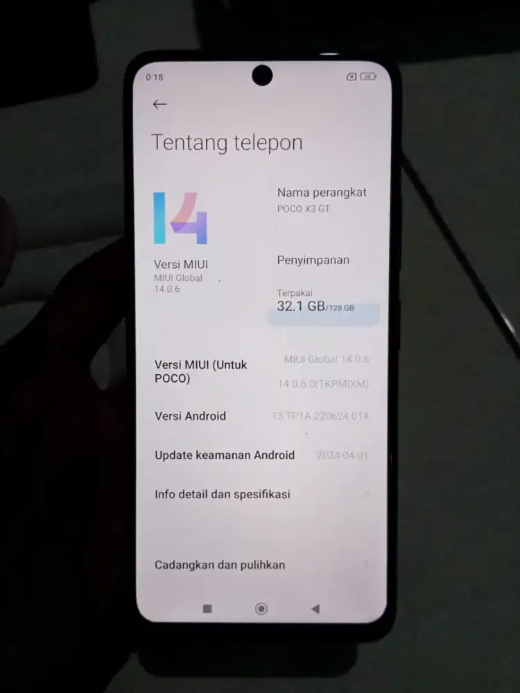HP Xiaomi Poco X3 GT 8/128GB