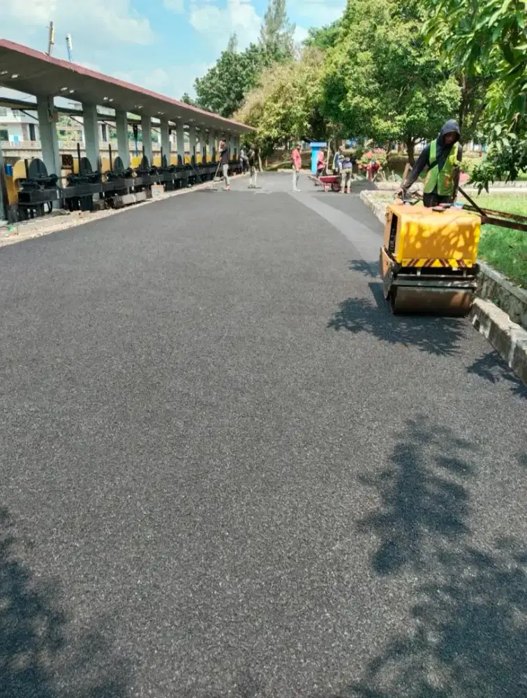 Pengaspalan rapih cepat dan beres