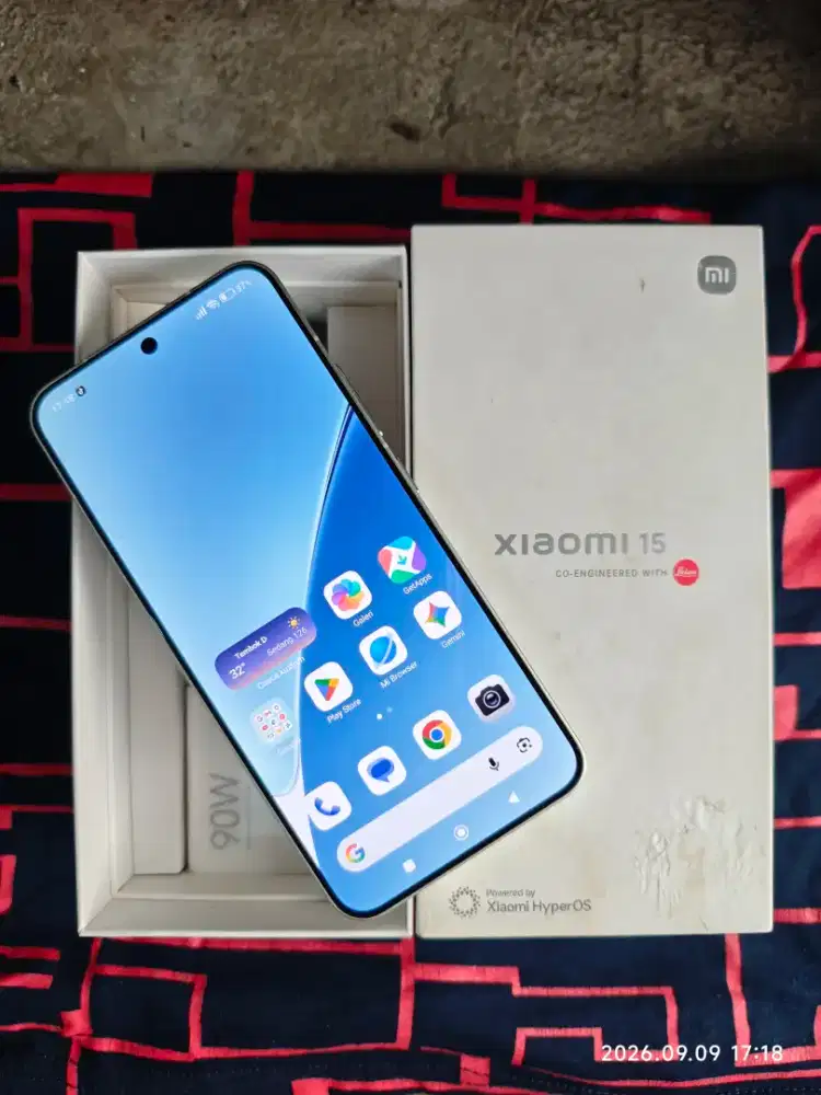 Xiaomi 15 12/256 Fullset ori segel istimewa