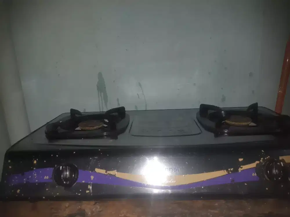 Di jual kompor rinai stainles 2tungku