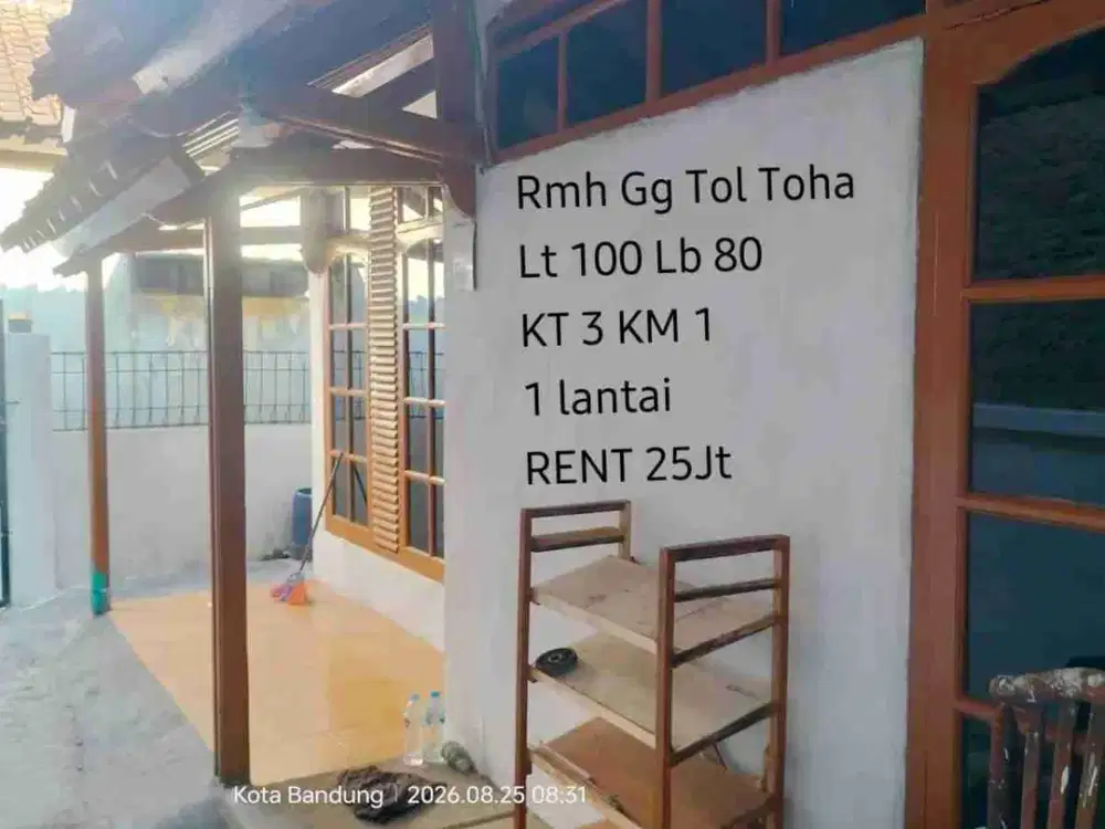 Rumah di Moh Toha dan sekitarnya
