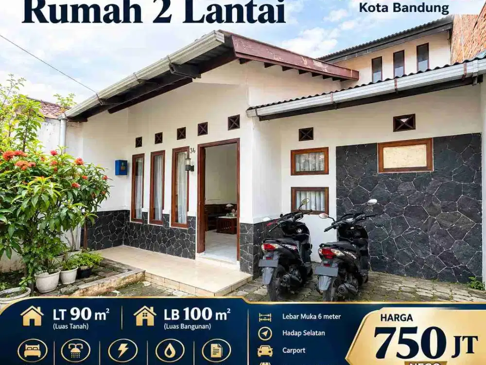 Dijual cepat rumah di Antapani, Kota Bandung