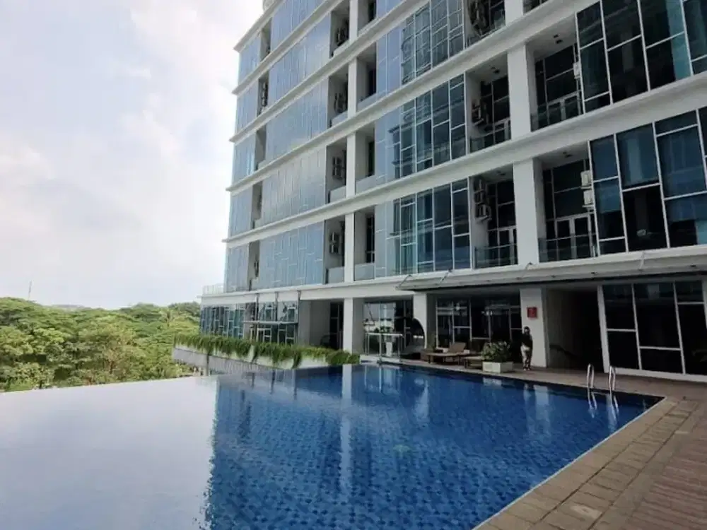 DiJual Rugi Apartemen Brooklyn Alam Sutera Tipe 1Br City View 950 Juta (Bonus Cashback 100Jt), Elekronik Lengkap