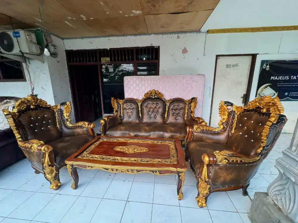 Kursi jati set jumbo