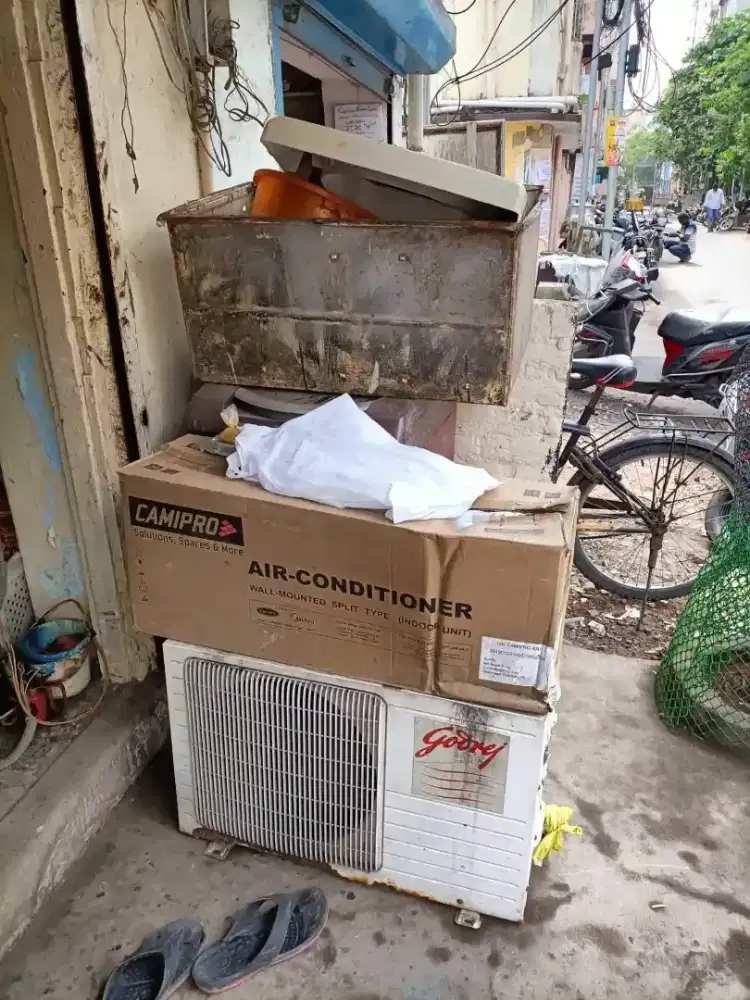 Manukari AC second baik & rusak