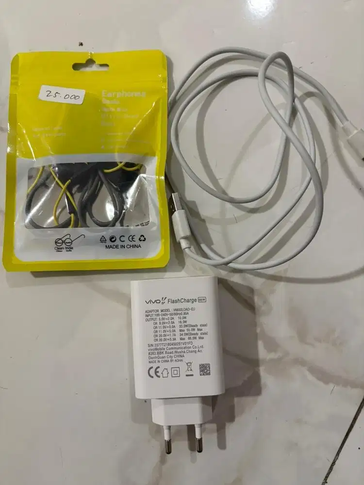 Charger HP 66W Fast Charging