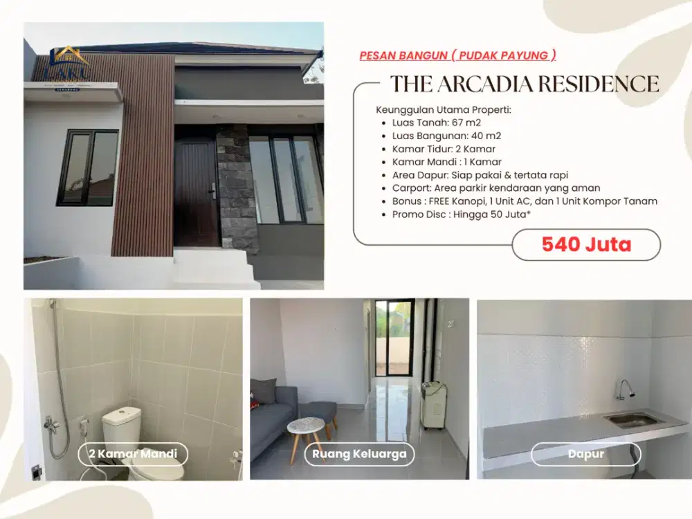 Rumah Cantik Minimalis Modern Banyumanik | Start 500Jtan Free AC & Kanopi!