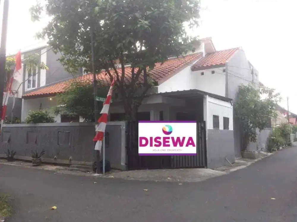 Disewakan rumah asri hoek di Pulo Asem
