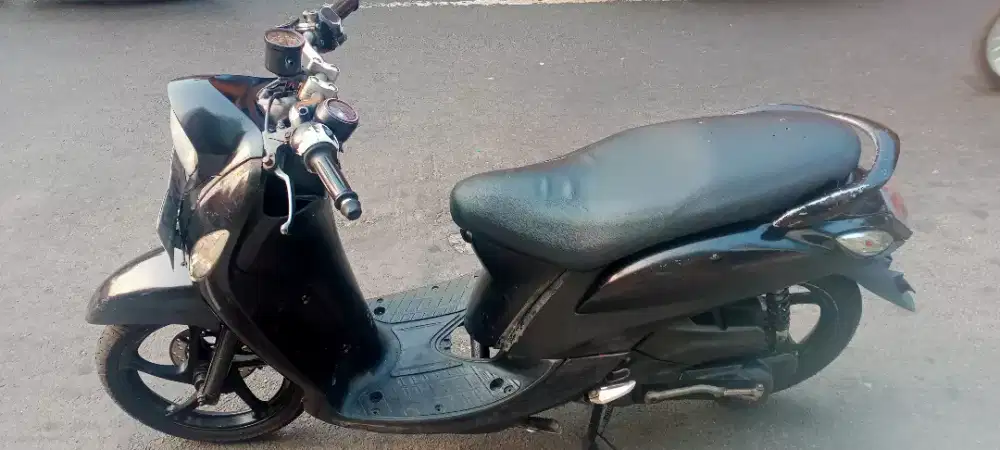 Di jual Yamaha Fino tahun 2014 surat bpkb saja pajak off mesin halus