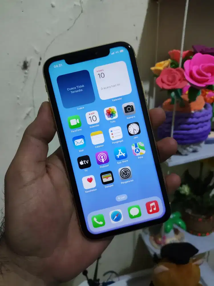 IPHONE XR 128GB YELLOW MULUSSS