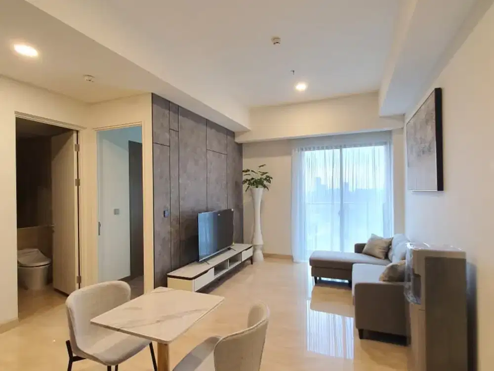 DIJUAL APARTEMEN FIFTY SEVEN PROMENADE THAMRIN – 1BR 55 M², FULL FURNISHED, 3.2 M NEGO