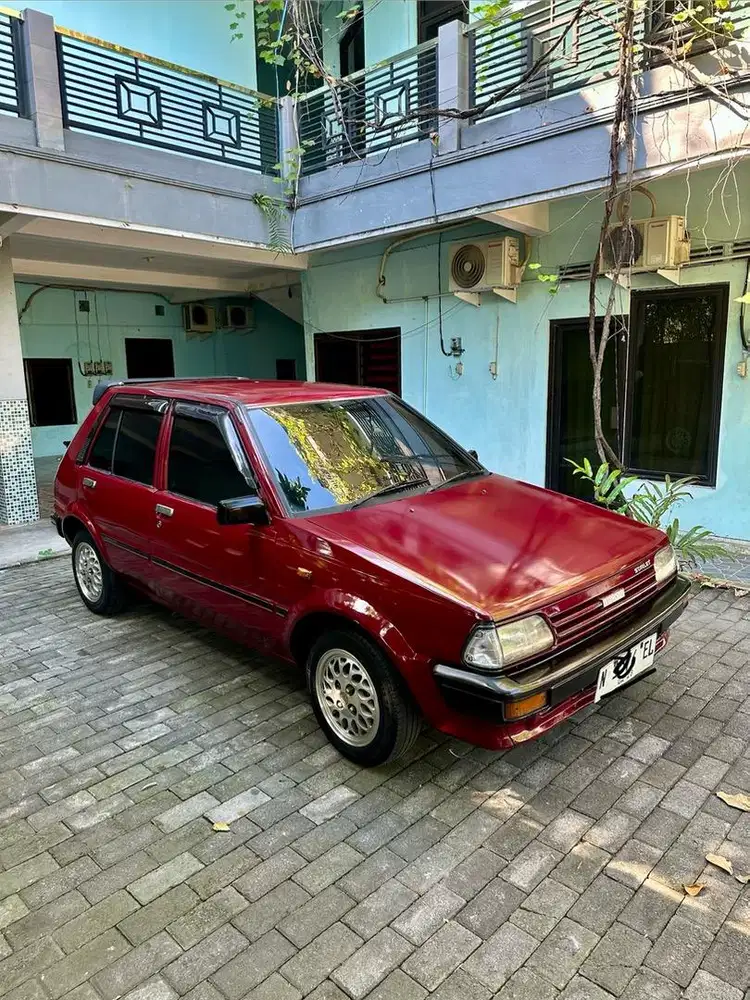 Forsale Toyota Starlet 1.3 SE 1986 (Siap Pakai)