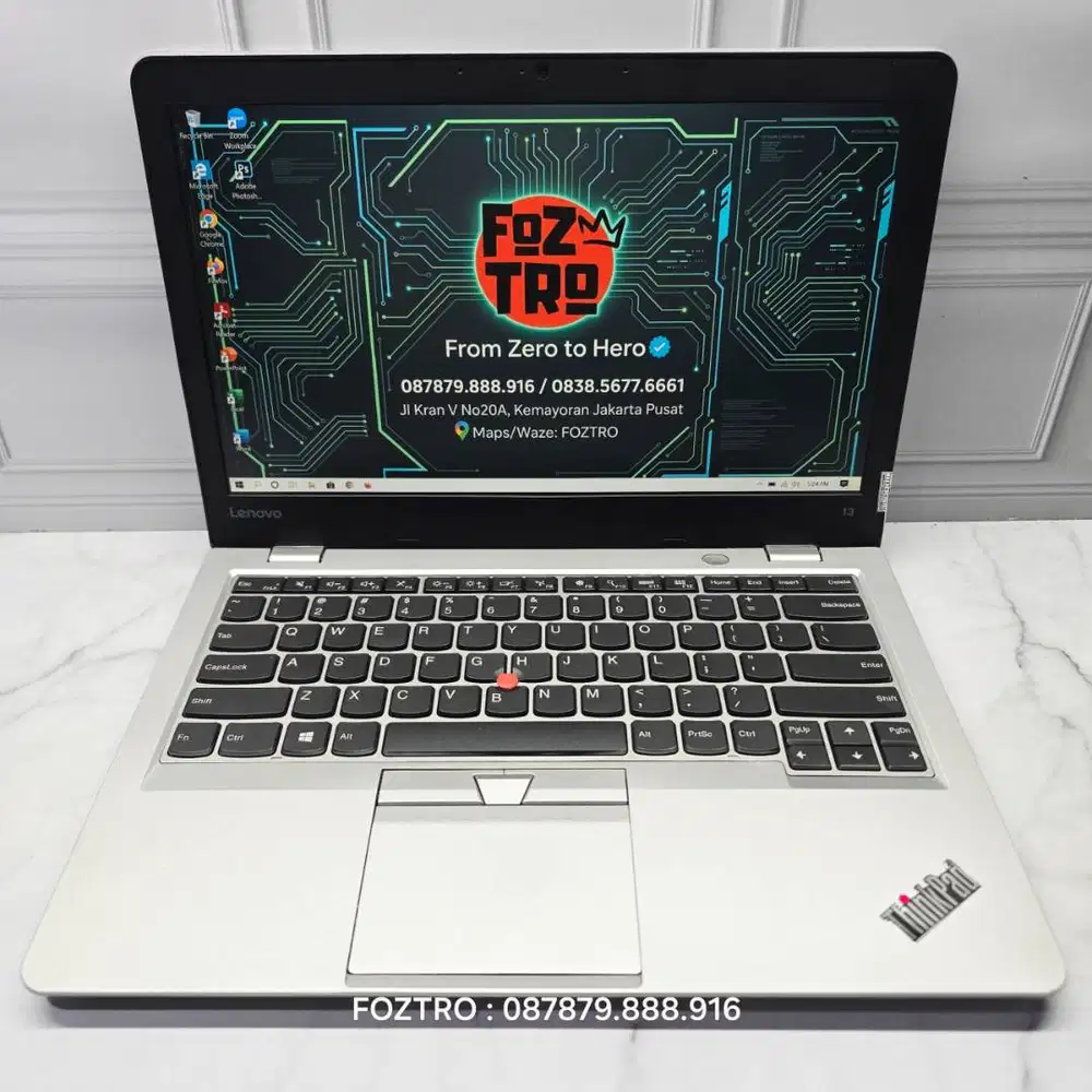 Laptop Lenovo Thinkpad 13 Intel Core i5 RAM 8/256GB SSD Kencang Murah
