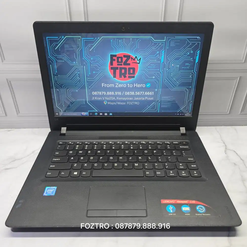 Laptop Lenovo Ideapad 110 Intel N3050 RAM 4/128GB SSD No Minus